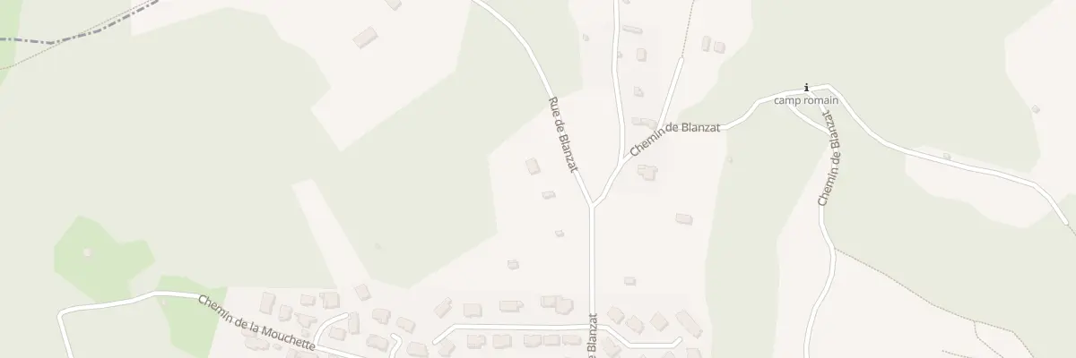 Plan du 277 Rue de Blanzat à Clermont-Ferrand