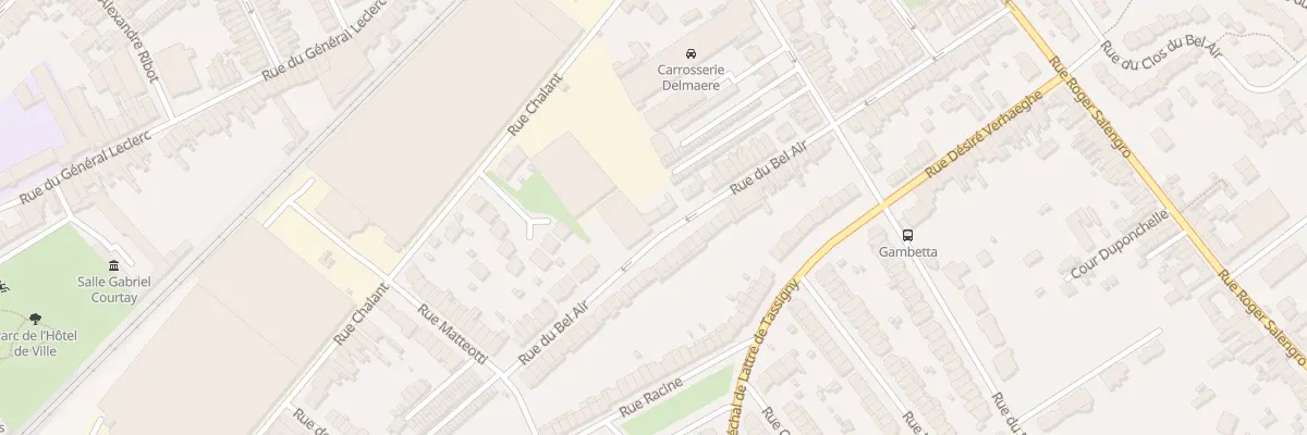 Plan du 66B Rue du Bel Air à Ronchin