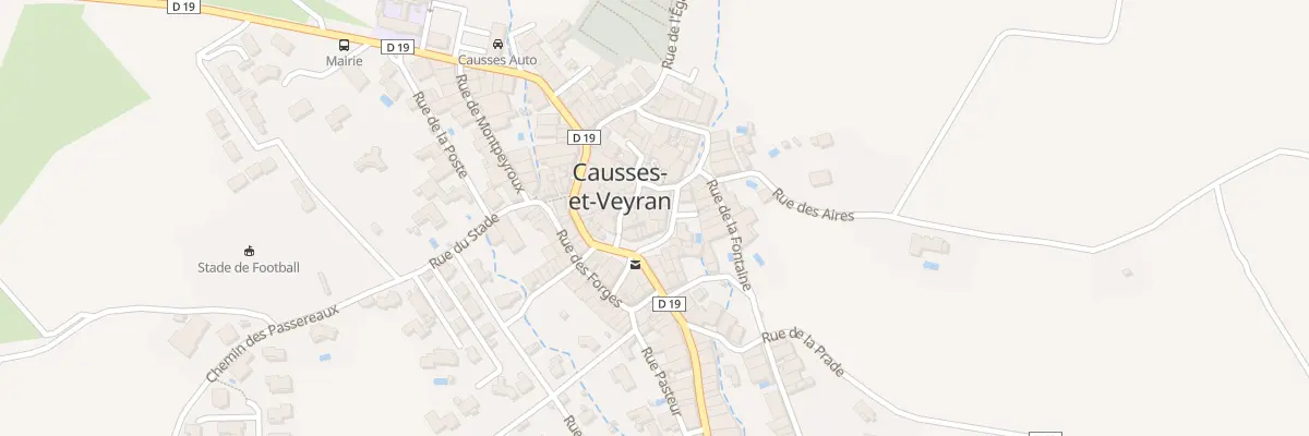 Plan du 4 Rue du Jeu de Paume à Causses-et-Veyran