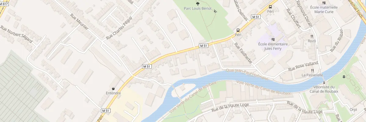Plan du 69 Rue Gabriel Péri à Marcq-en-Barœul
