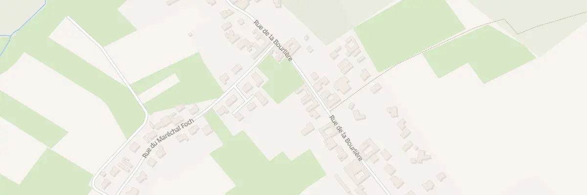 Plan du 6 Rue de la Bourliere à Tourmignies