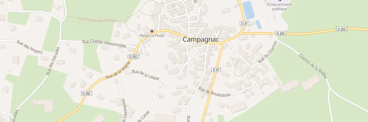 Plan du 5093 Campagnac à Campagnac