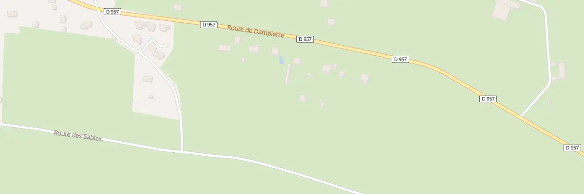 Plan du 60 Rte de Dampierre à Saint-Amand-en-Puisaye