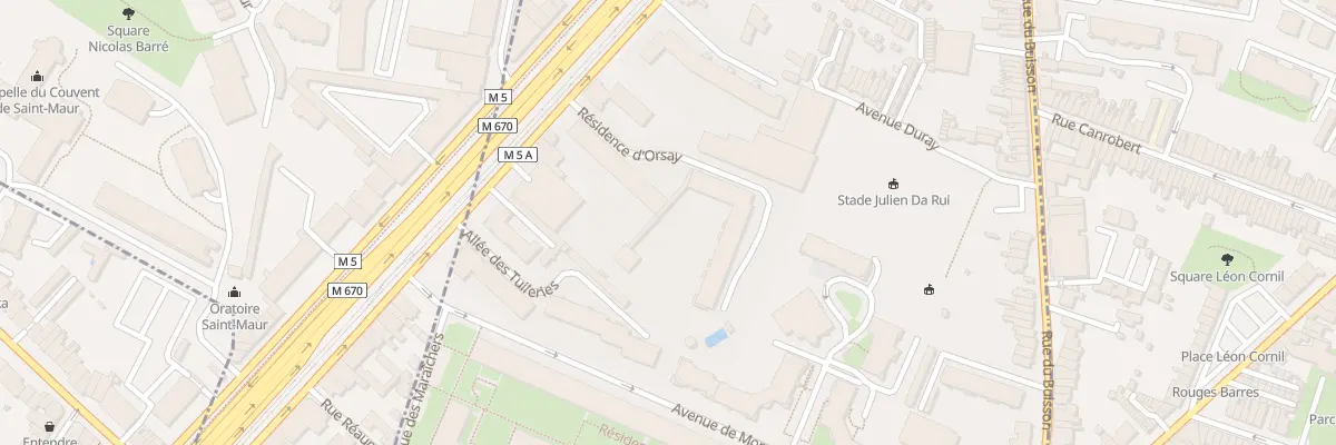Plan du 630 Av de la République à Lille