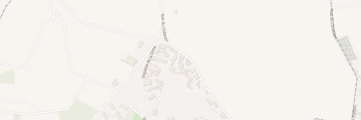Plan du 9T Rue du Chateau - Chirat à Prompsat