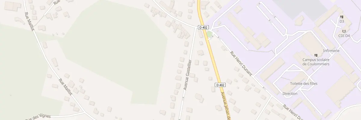 Plan du 139 Av Gastellier à Coulommiers