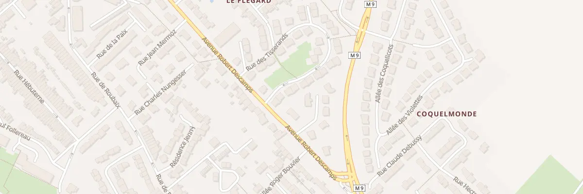 Plan du 53 Rue des Tisserands à Linselles