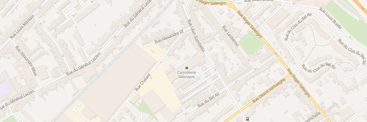 Plan du 26 Rue Léon Gambetta à Ronchin