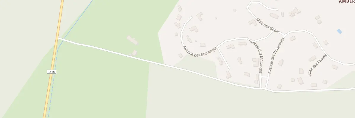 Plan du 17 Av des Mésanges à Saint-Fargeau