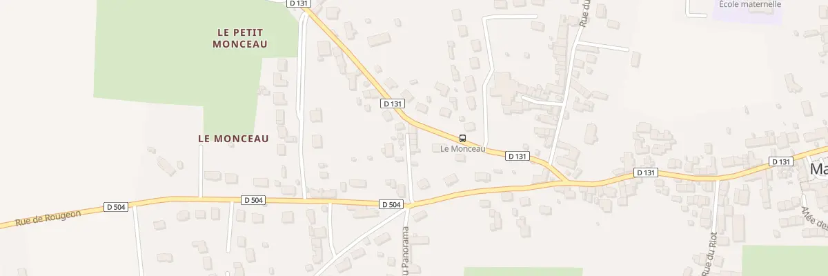 Plan du 11 Rte de Corcelles à Marzy