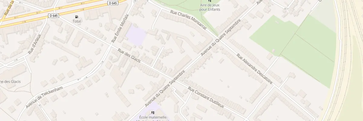 Plan du 368 Av du Quatre Septembre à Douai
