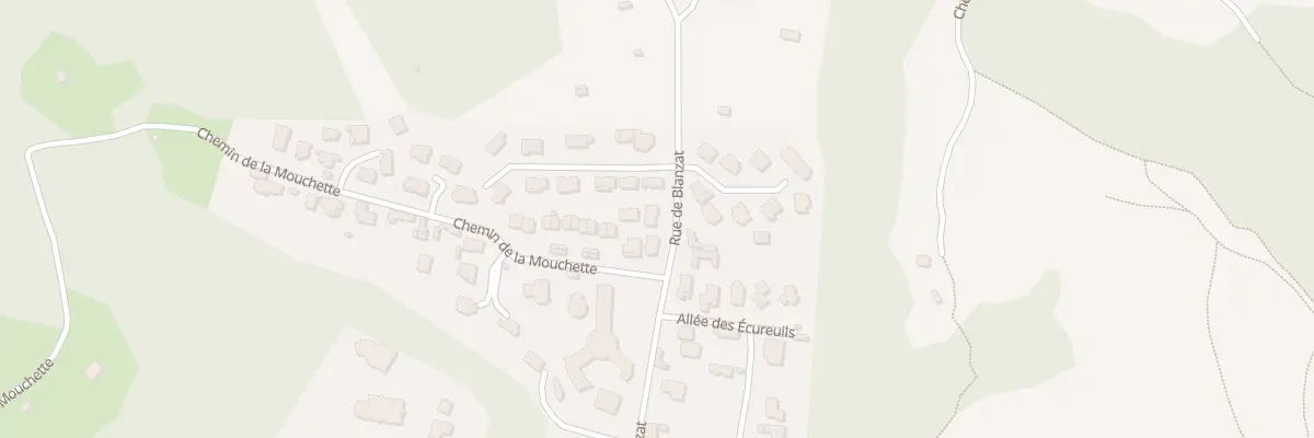 Plan du 253 Rue de Blanzat à Clermont-Ferrand