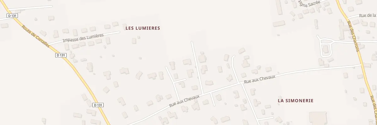Plan du 7 Rue des Mésanges à Marzy