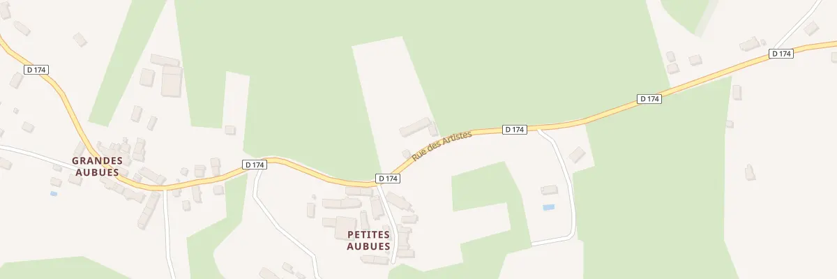 Plan du 10 Rue des Artistes à Chaulgnes