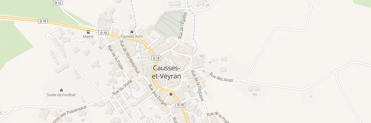 Plan du 4 Pl du Marche à Causses-et-Veyran