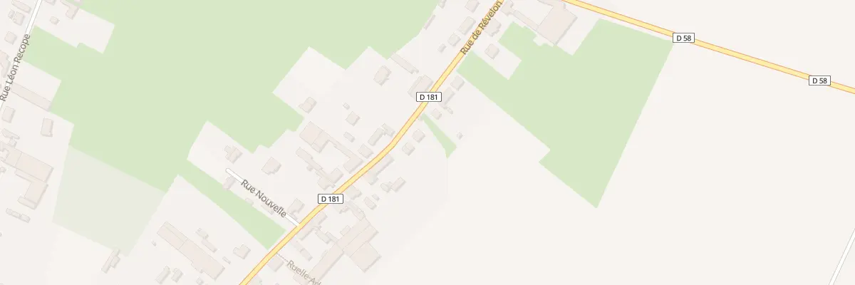 Plan du 639 Rue de Révelon à Heudicourt