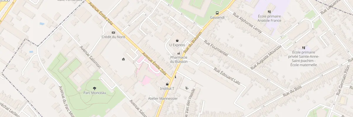 Plan du 43 Rue du Buisson à Lille
