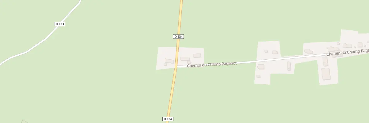 Plan du 1 Che du Champ Pagenot à Mars-sur-Allier