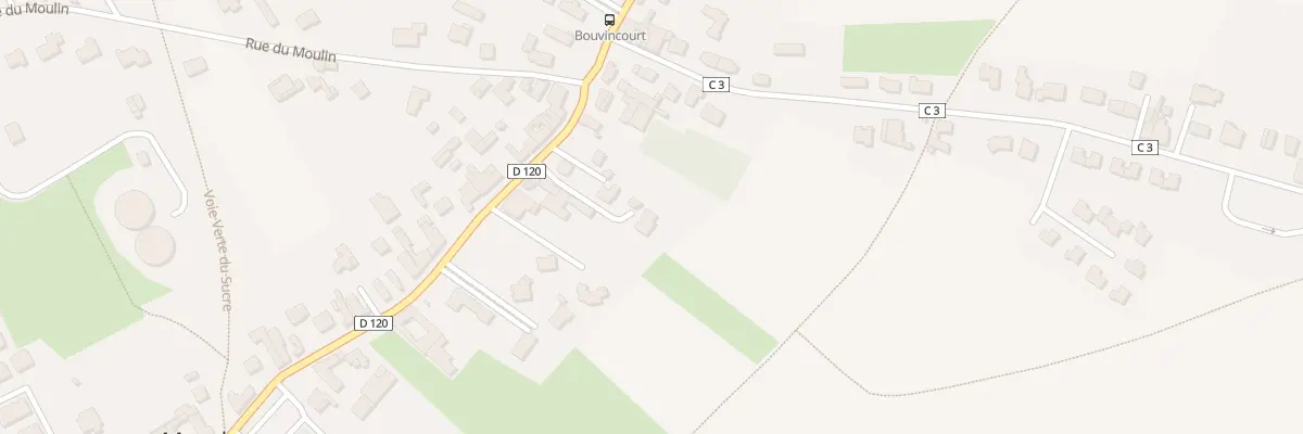 Plan du 308 Rue de Bouvincourt à Moncheaux