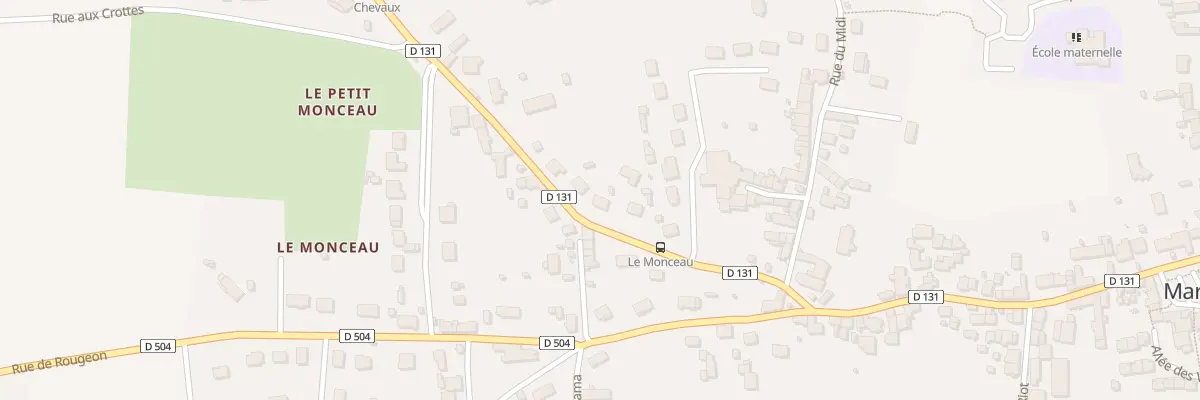 Plan du 12 Rte de Corcelles à Marzy