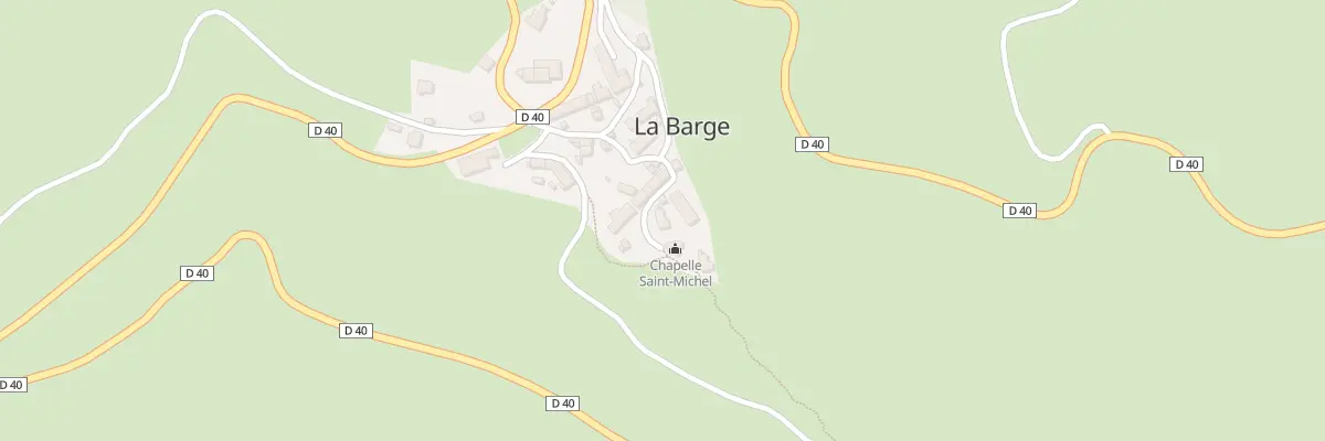 Plan du 6042 La Barge à Alleuze