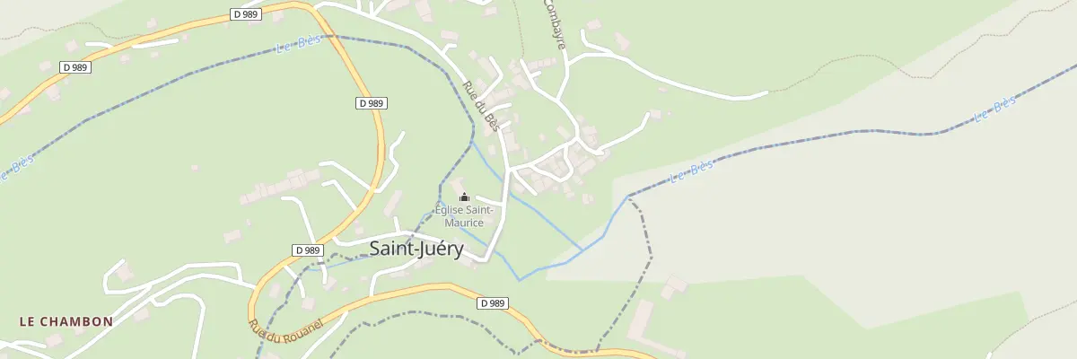 Plan du 10 Rue du Moulin à Saint-Juéry