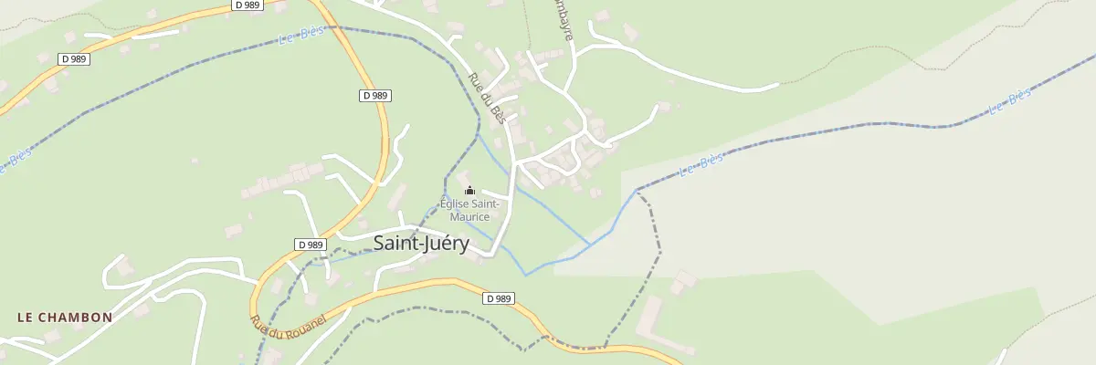 Plan du 271 Rue du Bès à Saint-Juéry