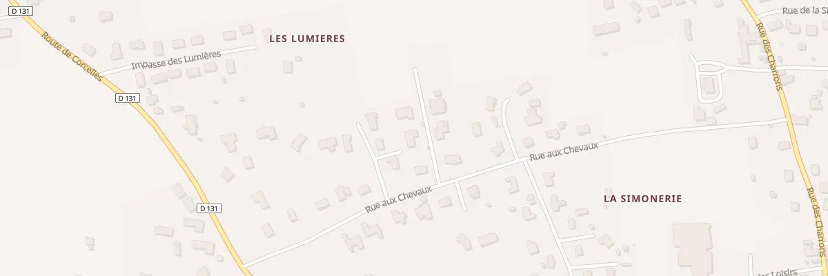 Plan du 3 Rue des Mésanges à Marzy