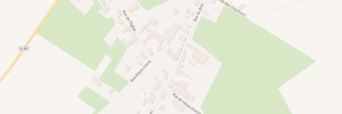 Plan du 7 Rue des Bois à Guyencourt-Saulcourt