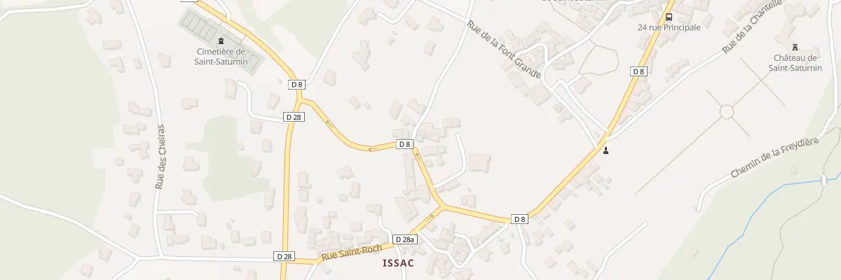Plan du 1 Rue du Potoux à Saint-Saturnin