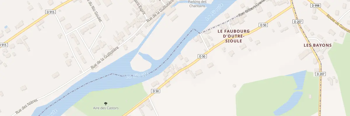 Plan du 10 Rue Porte des Combrailles à Saint-Quintin-sur-Sioule