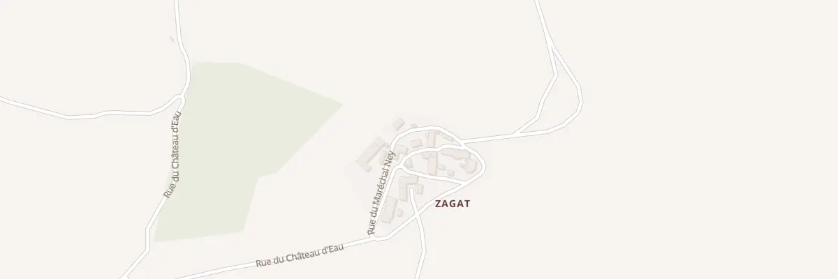 Plan du 5085 Zagat à Ardes