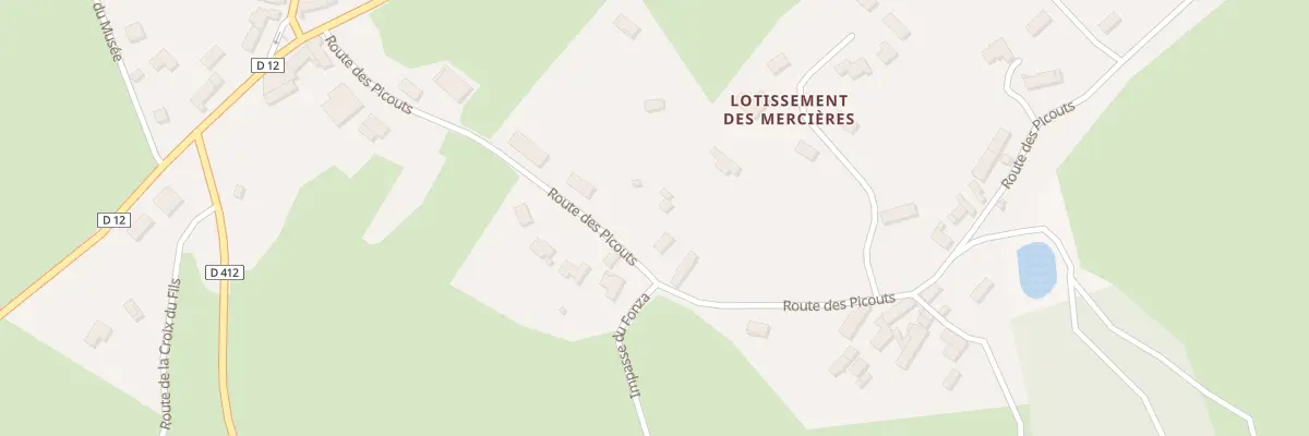 Plan du 27 Rte des Picouts à Champs