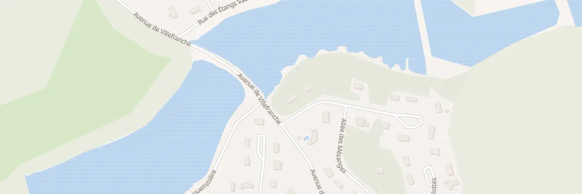 Plan du 1 All des Pinsons à Courtenay