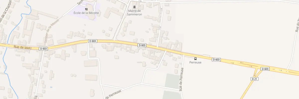 Plan du 19 Rue de Metz à Sammeron