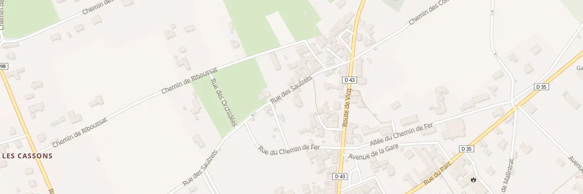 Plan du 17 Rue des Saulzets à Ébreuil