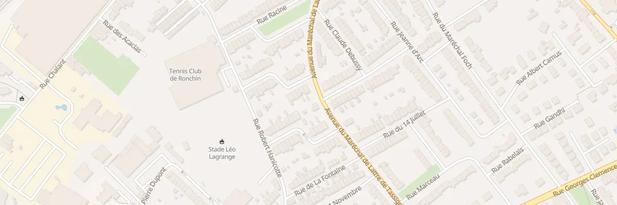 Plan du 3 Rue Corneille à Ronchin