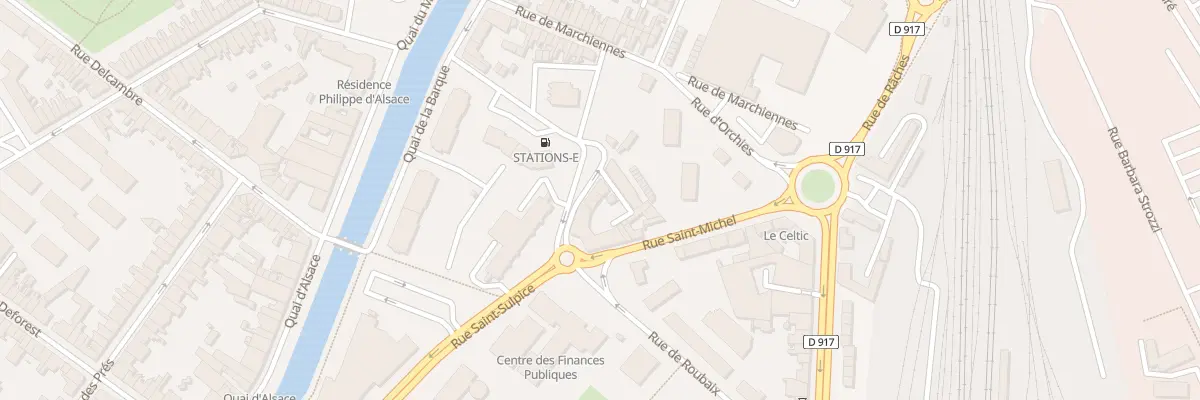Plan du 40 Rue du Temple à Douai