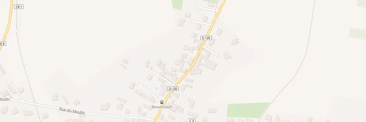 Plan du 541 Rue de Bouvincourt à Moncheaux