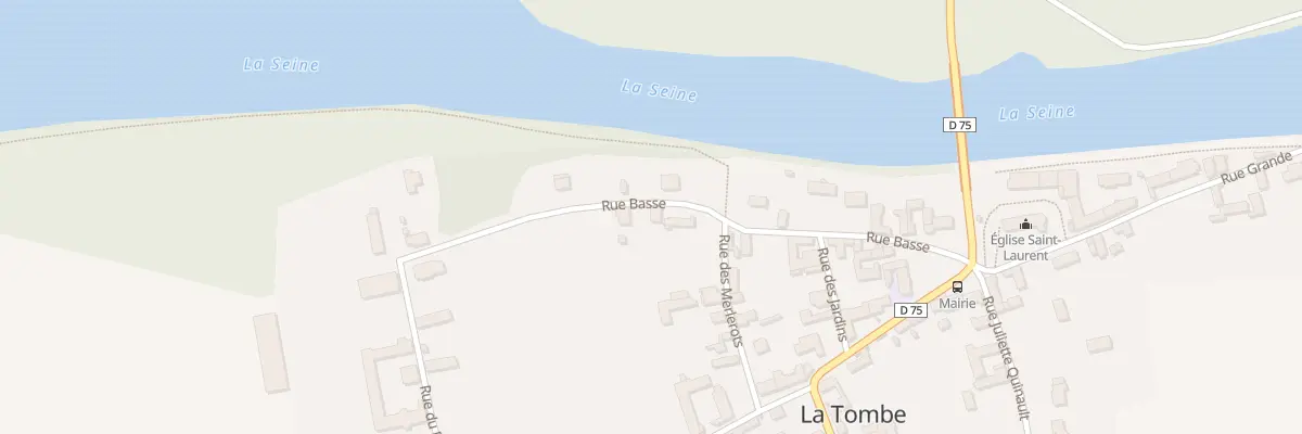 Plan du 17B Rue Basse à La Tombe