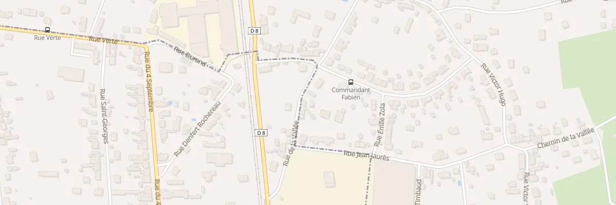 Plan du 176 Rue de la Vallée à Garchizy