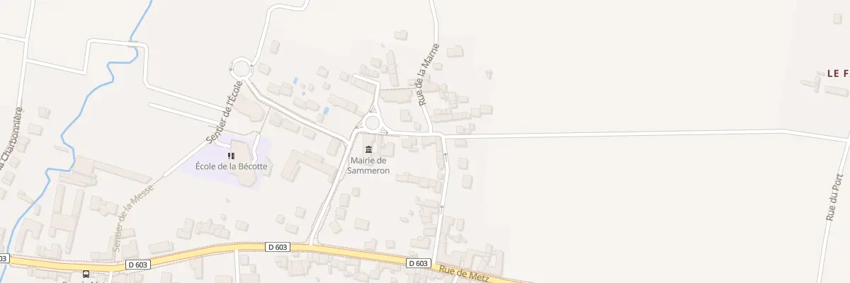Plan du 17 Rue de la Marne à Sammeron