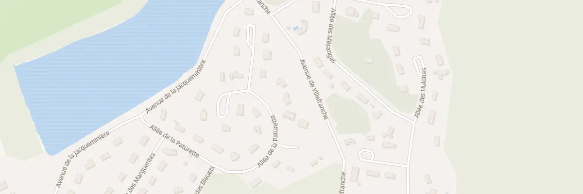 Plan du 16 All de la Paturette à Courtenay
