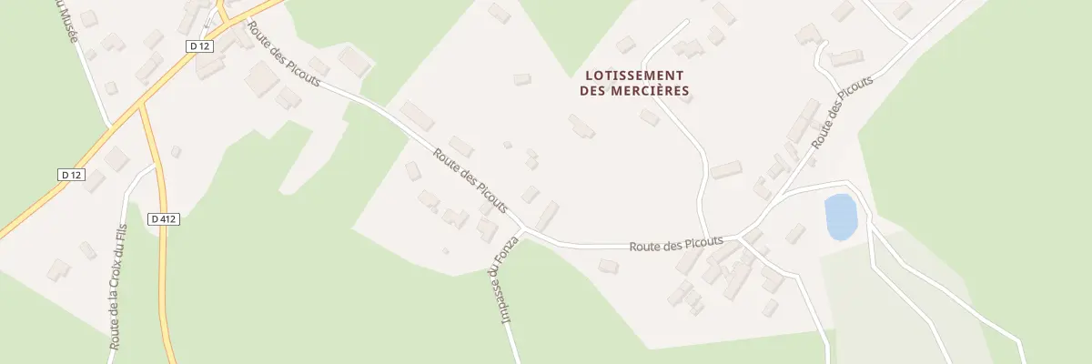 Plan du 29 Rte des Picouts à Champs