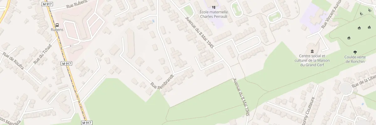 Plan du 2 Rue Rembrandt à Ronchin
