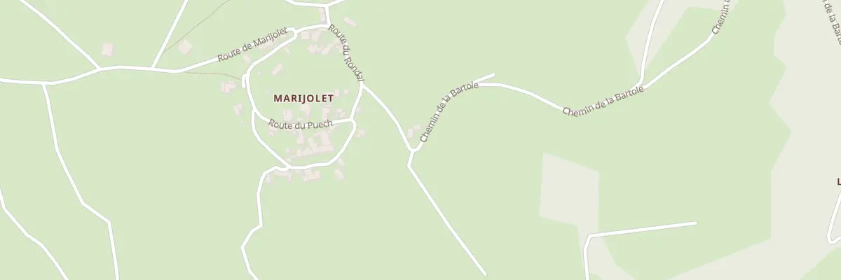 Plan du 5616 Marijolet à Saint-Laurent-d’Olt