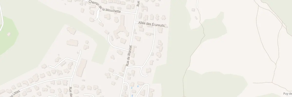 Plan du 226 Rue de Blanzat à Clermont-Ferrand