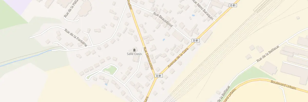 Plan du 101 Rue Démoustier à Villers-Cotterêts