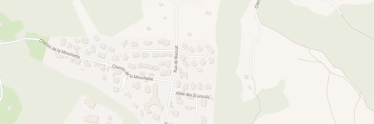 Plan du 250B Rue de Blanzat à Clermont-Ferrand