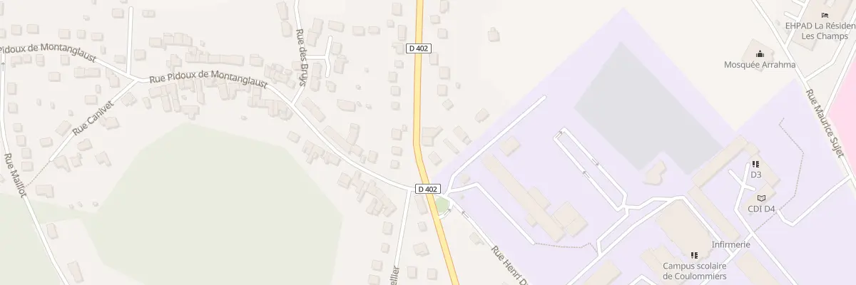 Plan du 108 Av Jehan de Brie à Coulommiers